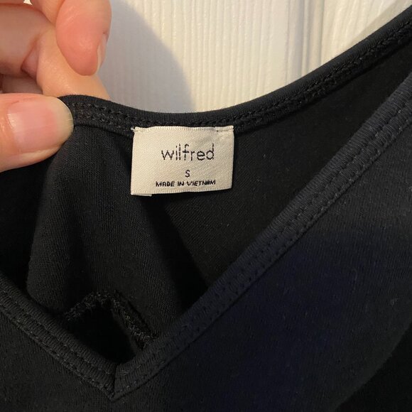 Wilfred/Aritzia Daphnee Dress in Black - Picture 8 of 13